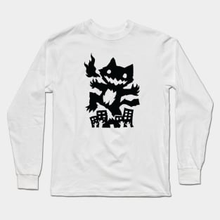 Kitty Kaiju Long Sleeve T-Shirt